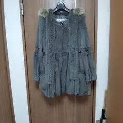 レッキスラビット・フォックス ファーコート フード付き