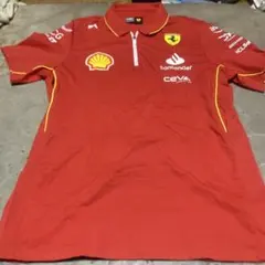 プーマ　フェラーリ ジップポロシャツ