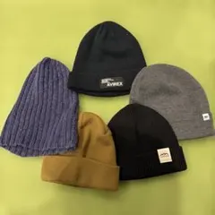 ニット帽5個