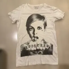 rudeiscool.com プリントTシャツ ホワイト S