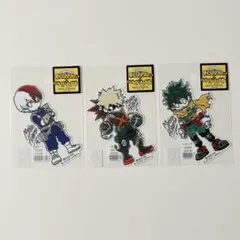 ヒロアカ　緑谷出久　爆豪勝己　轟焦凍 B-SIDE LABEL ステッカー