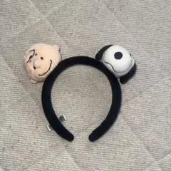 ユニバカチューシャ チャーリー・ブラウン＆スヌーピー