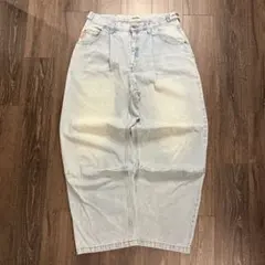 9090 Kingロゴ ワイドデニム ライトブルーのサムネイル