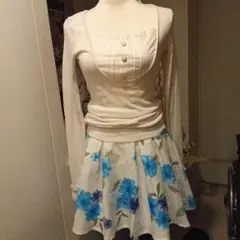 リズリサLIZLISAニットブラウス&スカートセット