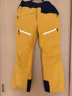 STRUELE スノーボードパンツ LLサイズ イエロー/ネイビー