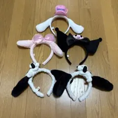 サンリオカチューシャ5点セット
