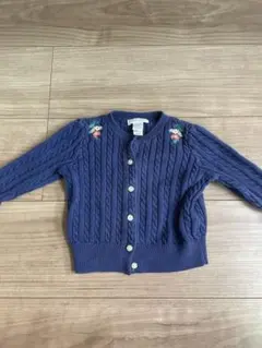 Ralph Lauren ネイビー カーディガン 12M