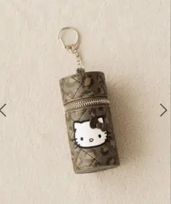 LOWRYSFARM ハローキティ キルティングリップポーチキーチャーム