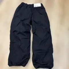新品　UNIQLO ブラック ロングパンツ サイズ120
