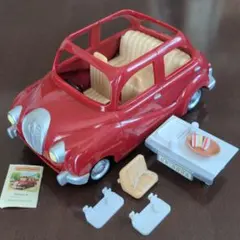 シルバニア　赤いおでかけファミリーカー