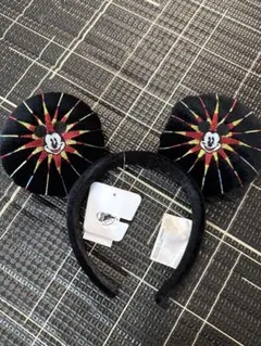 【新品タグ付】カリフォルニアディズニー限定 ミッキー耳カチューシャ