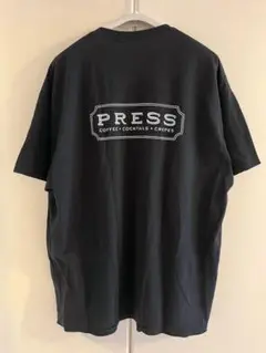 PRESS ブラック　Ｔシャツ XLサイズ ⑦