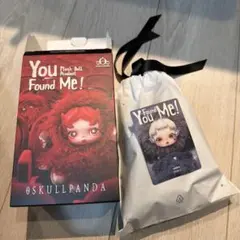 SKULLPANDA You Found Me! シリーズ ぬいぐるみペンダント