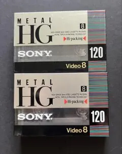 ②Sony 8mmビデオテープ 2本 P6-120MP P6-30MP - メルカリ