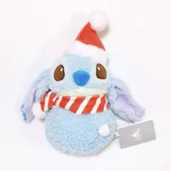 ディズニーストア ゆきだるまたち スティッチ ぬいぐるみ 雪だるま マフラー
