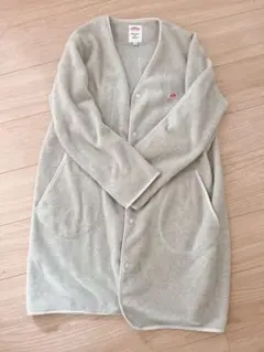 ノーカラージャケット フリースジャケット