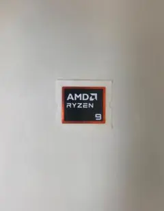 AMD Ryzen 9 9950X BOX外装箱+トレー+透明ケース+取扱説明書