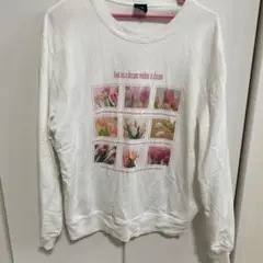 【値下げ中】lost in a dream sweat◎チューリップ柄スウェットのサムネイル