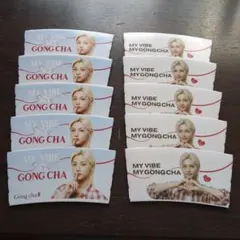 Gong cha Stray Kids コラボ サイン入り 限定スリーブ 10枚