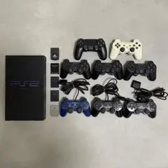 (現状品) PS2 本体　PS4 PS3 PS2コントローラー まとめ売り14点
