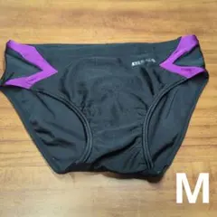 DIANA メンズ 競泳水着 Mサイズ ブラック×パープルのサムネイル