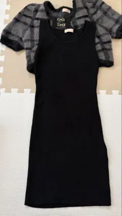 RESEXXY シャギーアンサンブル ニットワンピース【最終価格】