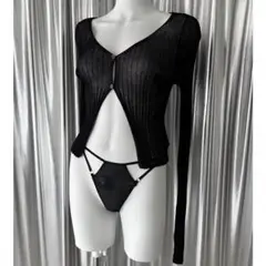 mool lingerie ニットカーディガン