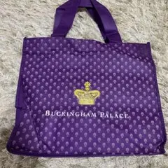 バッキンガム宮殿 エコバッグ パープル