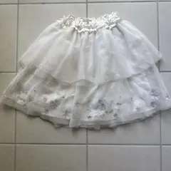 simonetta 女子キッズレース ドレス 12イタリア製クリーニング済 