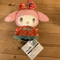 マイメロディ ぬいぐるみ チェック柄