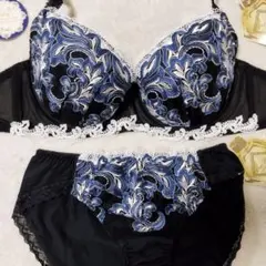 新品 ☆ ドゥペルル F70 脇すっきりBra 寄せ上げ 谷間 ブラ＆ショーツのサムネイル