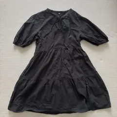 【最終日‼️】GU ワンピース黒