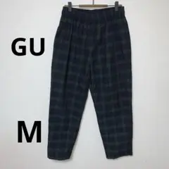 GU シェフパンツ　チェック柄　Mサイズ