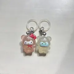 サンリオ　めじるしアクセサリー～ラテクマデザイン～　ハローキティ　ハンギョドン