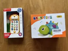 赤ちゃんおもちゃ　音楽と光　2つセット　まとめ売り　クリスマスプレゼント