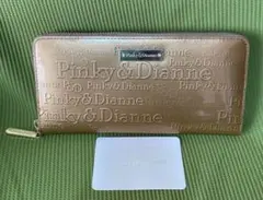 Pinky & Dianne⭐️ゴールド エンボス長財布