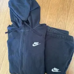Nike ジャージスウェット上下セット ブラックＭ♪