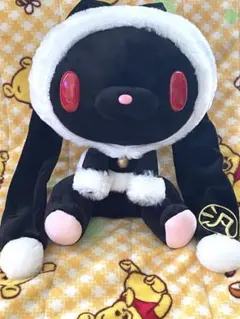 赤*ン様 汎用うさぎ ぬいぐるみ ベビー 黒 チャックスGP - メルカリ