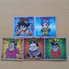 ドラゴンボールマンチョコシール