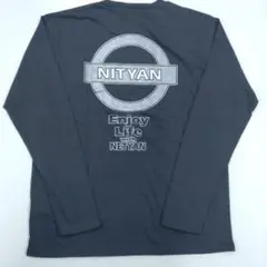 新品タグ付き　チャコール　ニイチャン　ビッグ　おもしろ長袖Tシャツ　3Lサイズ