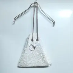 ハローキティ エメ 2wayスパンコールショルダーバッグ 巾着 結婚式 お呼ばれ