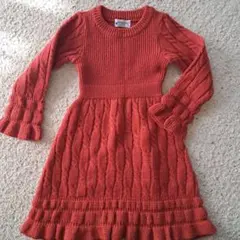 Sayegusa & Co オレンジ ワンピース サイズ3