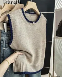 SHEIN クルーネックベストのサムネイル