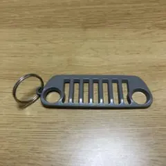 jeep ジープラングラー　マットグレー　キーホルダー
