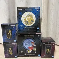 一番くじKINGDOMHEARTSA賞ソラスタチュー D賞プレートF賞タンブラー