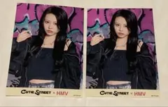 CUTIE STREET 大特典会 ブロマイド ユニット衣装 佐野愛花×2