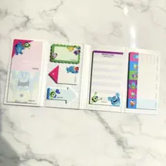 モンスターズ・インク 付箋セット ふせん メモ帳 平成 ディズニー 美品