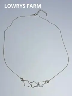 ネックレス　アクセサリー　モチーフネックレス　ゴールド　LOWRYS FARM