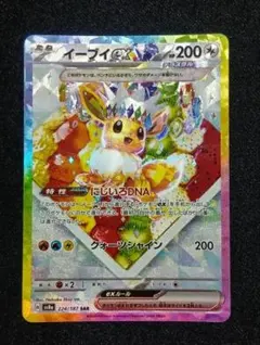 【状態A〜B】イーブイex SAR SV8a テラスタルフェス 224/187