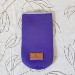 ペットボトルカバー 水筒カバー 傷保護 濡れない 熱くない パープル